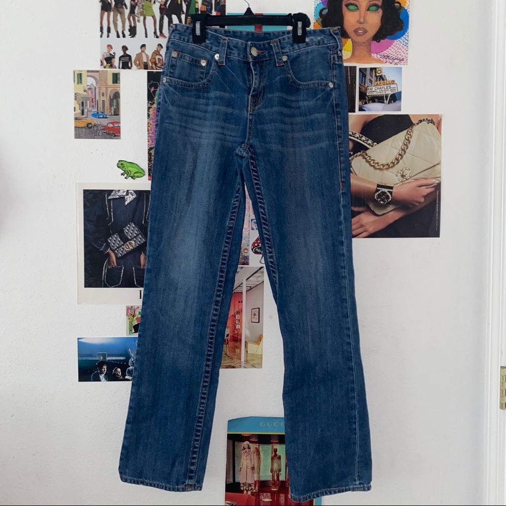 true religion straight leg jeans